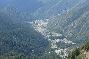 60 Salendo in Pizzo Badile vista su Piazzatorre